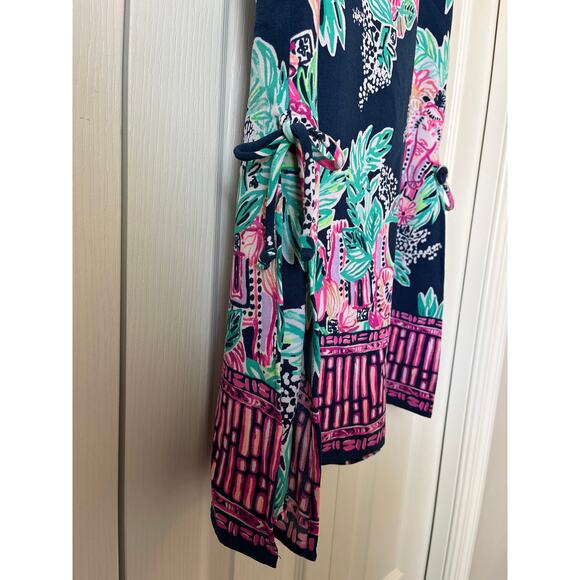 LILLY PULITZER Donna Romper Inky Navy Sz 00 - Picture 5 of 8